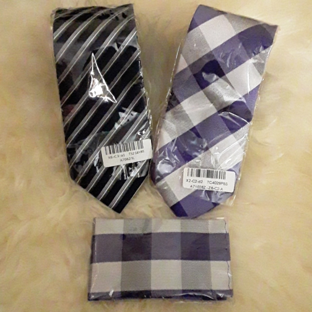 Men's NWT Hisdern Neck Tie Bundle